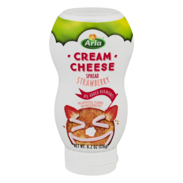 Arla Cream Cheese Spread Strawberry (6.2 oz) Instacart