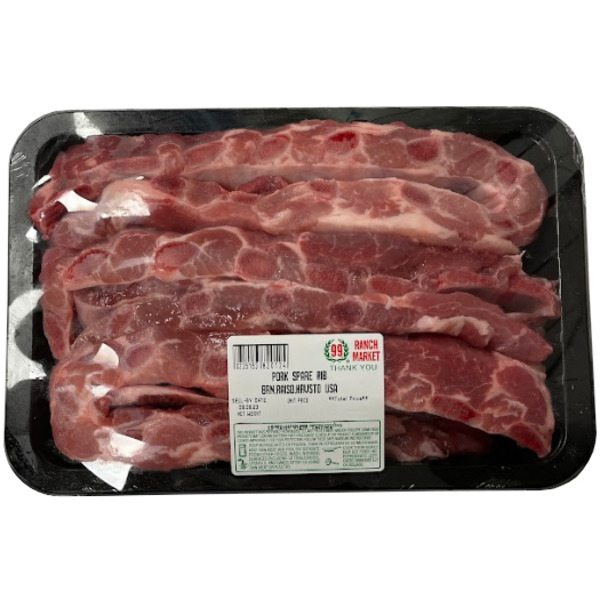 Natural Pork Spare Rib