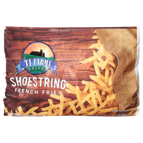 TJ Farms Select French Fries, Shoestring Same-Day Delivery or
