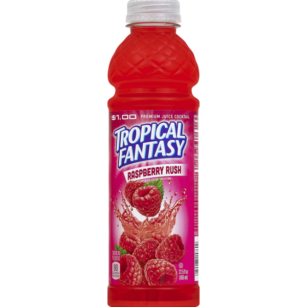 Tropical Fantasy Juice Cocktail, Premium, Raspberry Rush