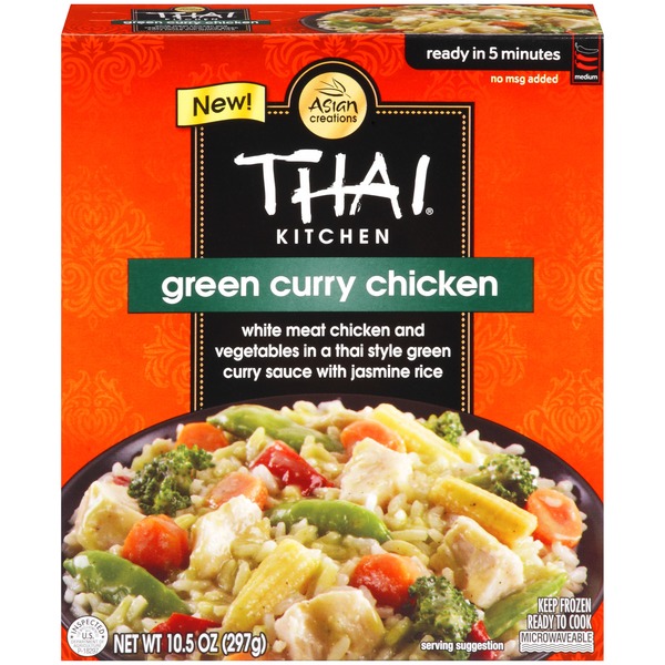 Thai Kitchen Green Curry Chicken Frozen Entree 10 5 Oz From