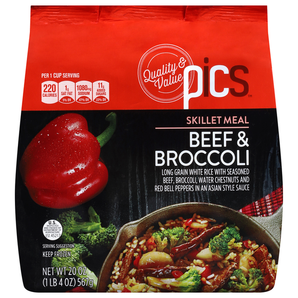 PICS Beef & Broccoli Skillet Meal Same-Day Delivery or Pickup