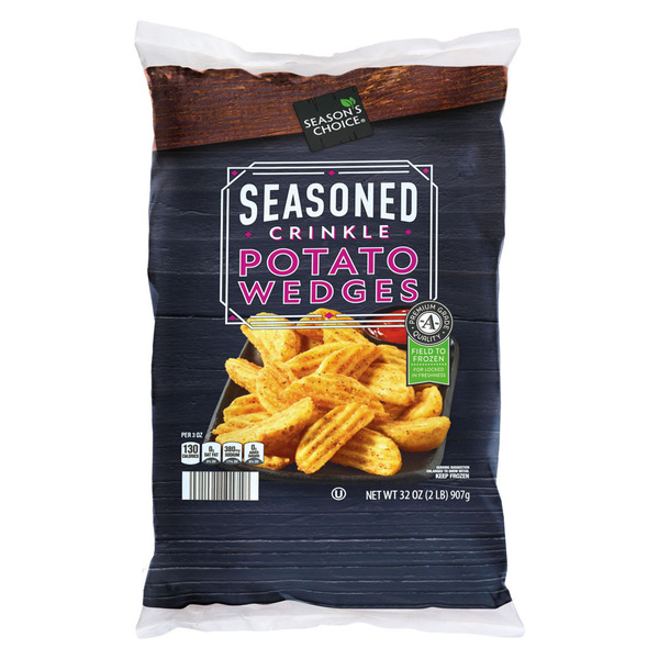 Seasons Choice Seasoned Crinkle Potato Wedges