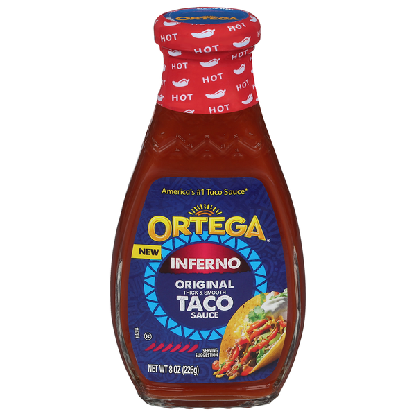 Ortega Inferno Taco Sauce Same-Day Delivery or Pickup | Jerry's Foods