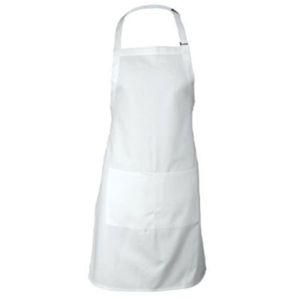 Butcher Apron, White