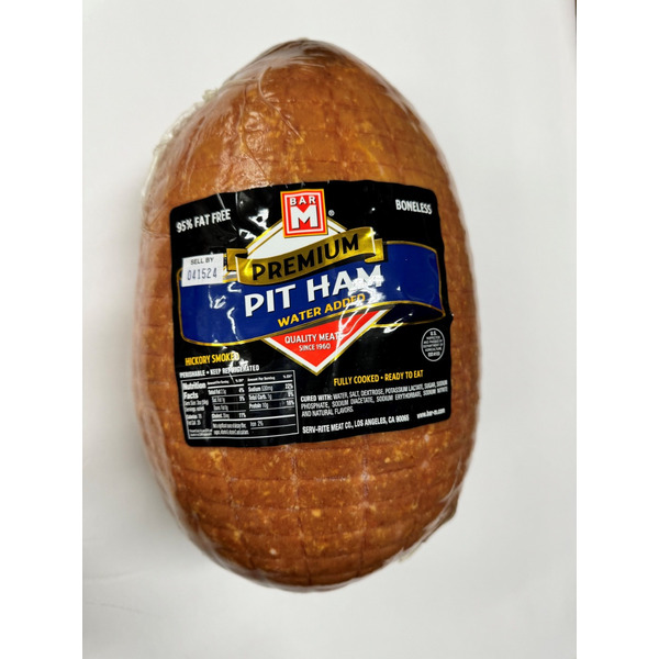 Bar M Premium Pit Ham Water Added