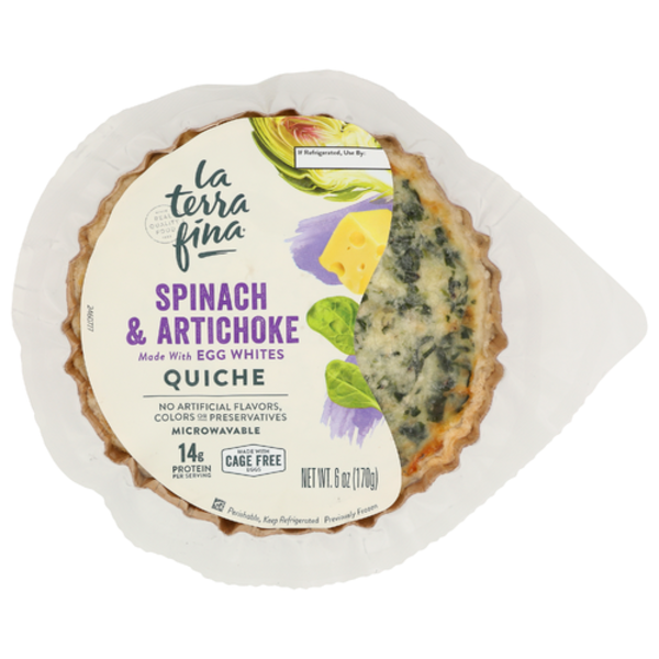 La Terra Fina Spinach & Artichoke Mini Quiche