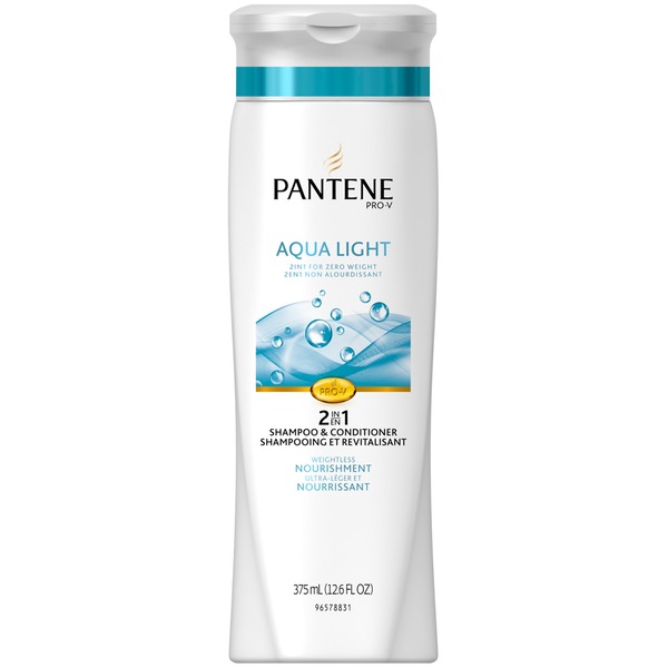 Pantene Aqua Light Pantene Pro V Aqua Light 2in1 Shampoo Conditioner 375 Ml Female Hair Care 375 Ml Instacart