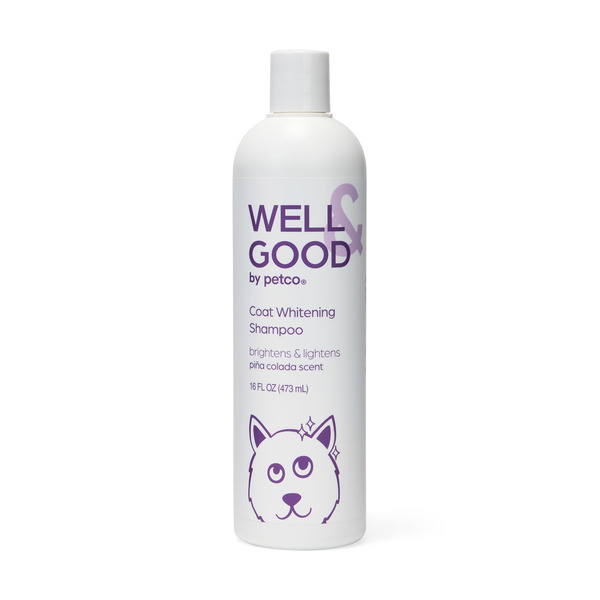 Well & Good Piña Colada Scent Coat Whitening Dog Shampoo