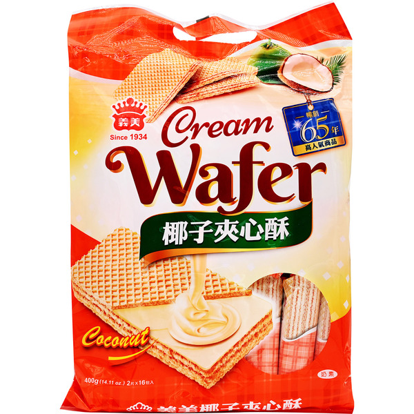 I-Mei Coconut Cream Wafers