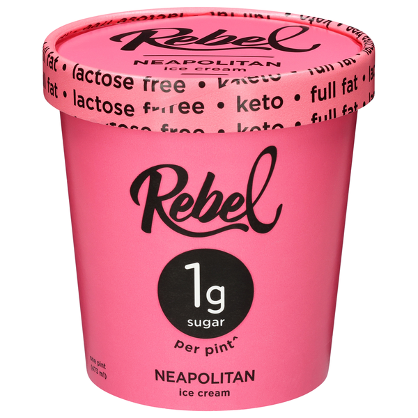 Rebel Neapolitan Ice Cream