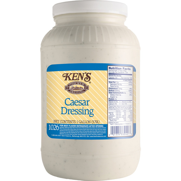 Ken's Caesar Dressing, 1 Gallon Same-Day Delivery | Costco Business Center