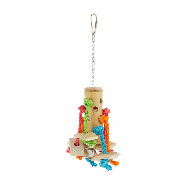 All Living Things Bamboo Spider Bird Toy