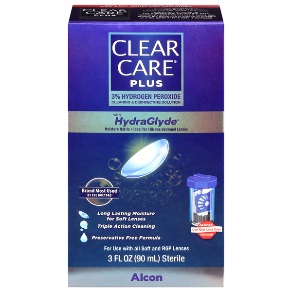 Alcon CLEAR CARE Cleaning & Disinfecting Solution, with Hydraglyde