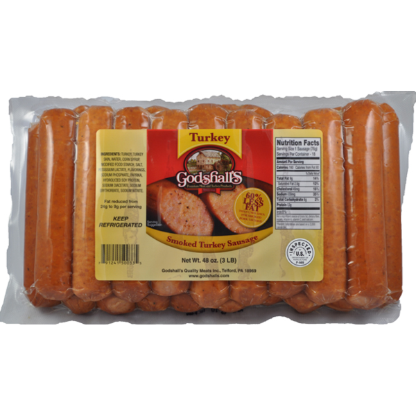Godshalls - Halal Turkey Franks - 3 lbs