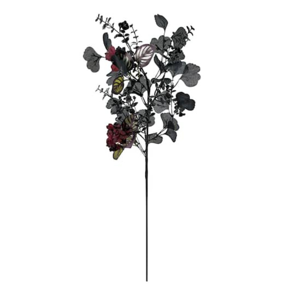Ashland Burgundy Hydrangea & Leaves Mix Stem