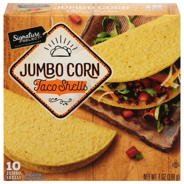 Signature SELECT Corn Jumbo Taco Shells