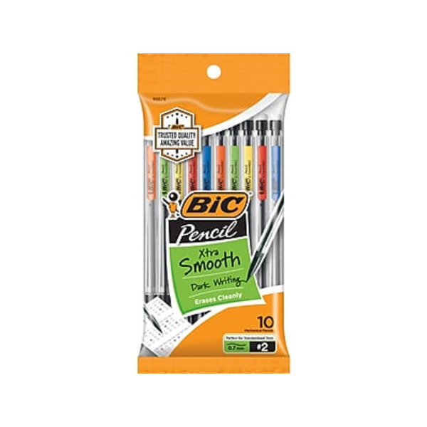 BIC Mechanical Pencils, Xtra Smooth, No. 2 (0.7 mm)