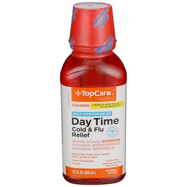Top Care Day Time Cold & Flu Relief Original (12 fl oz) Instacart