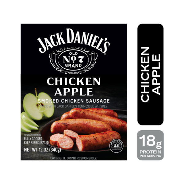 Jack Daniel's Chicken Apple Sausage Links Same-Day Delivery or