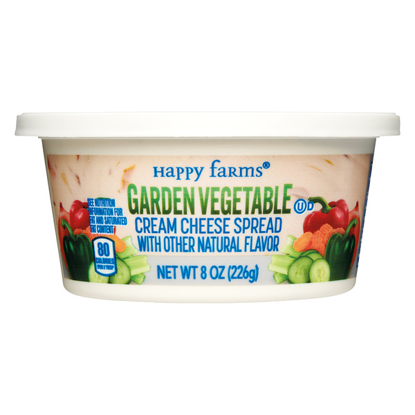 Happy Farms Garden Vegetable Cream Cheese