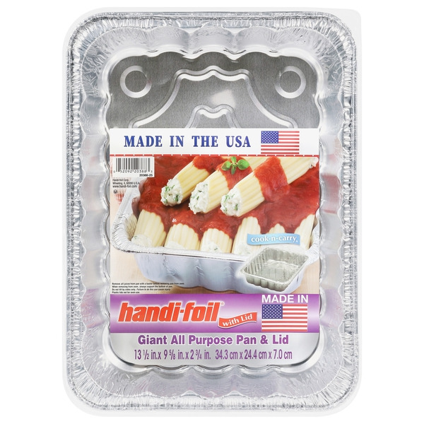 Handi-foil All Purpose Giant Pan & Lid Same-Day Delivery or Pickup