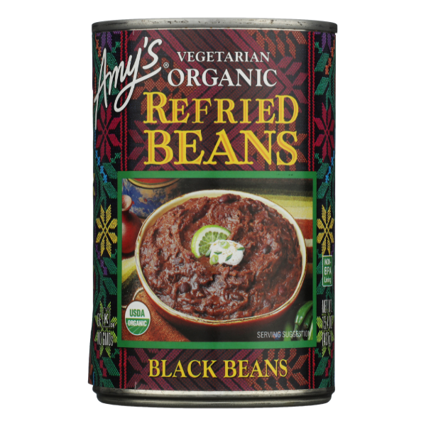 Amy's Kitchen Refried Black Beans