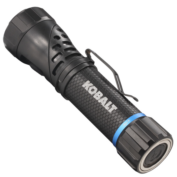 Kobalt 1000-Lumen 4 -Adjustable Mode LED Rechargeable Spotlight Flashlight