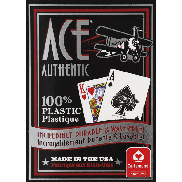ACE Playing Cards, 100% Plastic Same-Day Delivery or Pickup | Save Mart ACE Playing Cards, 100% Plastic Same-Day Delivery or Pickup | Save Mart