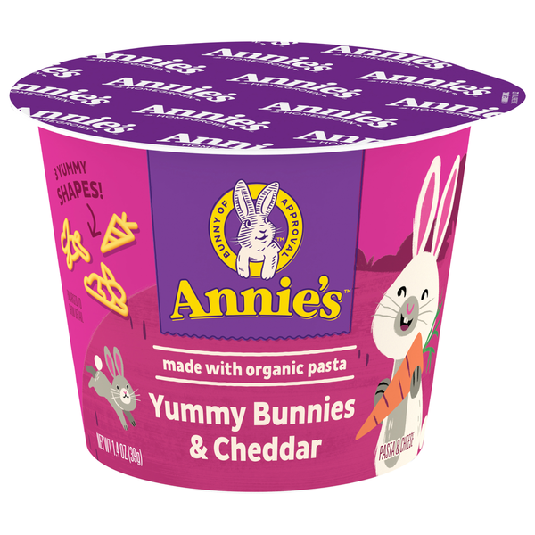 Annie's Pasta & Cheese, Yummy Bunnies & Cheddar