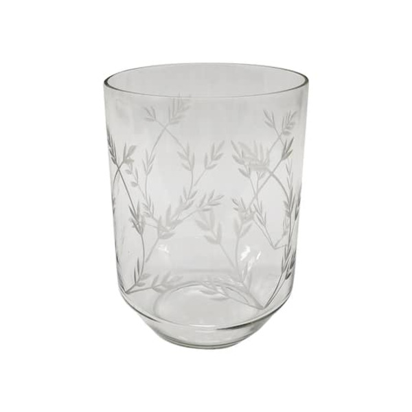 Ashland Etched Glass Vase, L