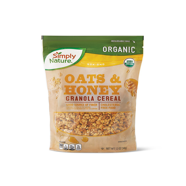 Simply Nature Organic Oats & Honey Granola