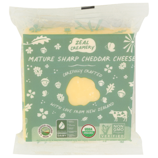 Zeal Creamery New Zealand Organic Grass Fed Pasture-Raised Mature