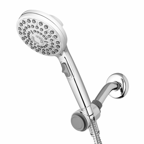 Costco Waterpik Dual Dock Shower Head With Easy Select Spray Control on