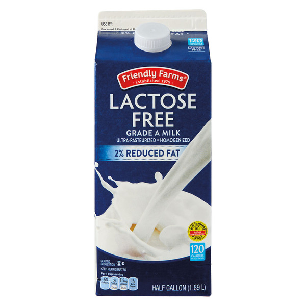 Friendly Farms Lactose Free 2% Milk