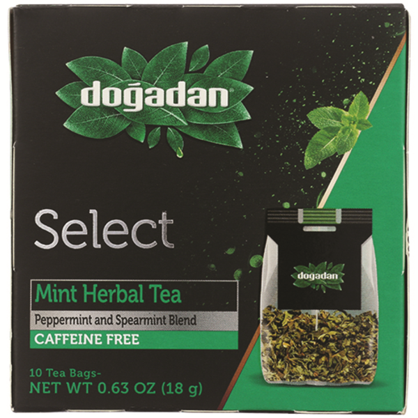 Doğadan Herbal Tea, Caffeine Free, Select, Mint, Tea Bags Same-Day