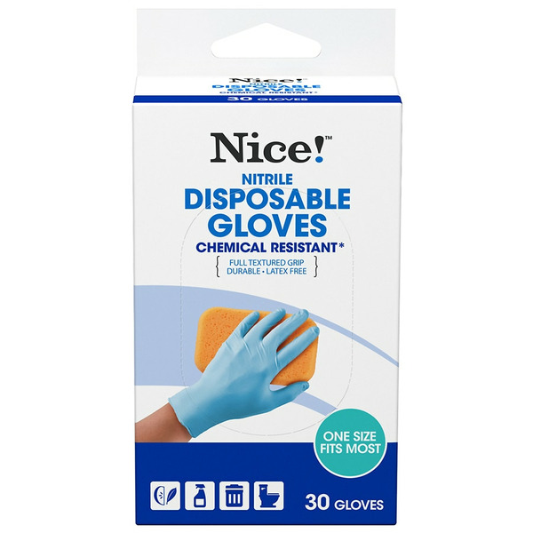 Walgreens Nice! Disposable Nitrile Glove SameDay Delivery Instacart
