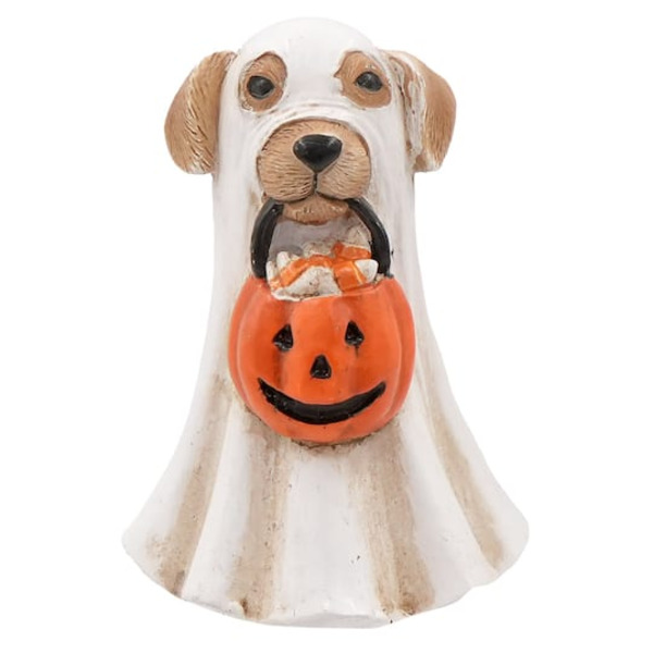 Ashland Mini Dog in Ghost Costume Figurine