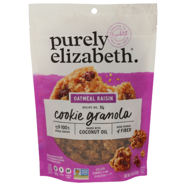 Purely Elizabeth Oatmeal Raisin Cookie Granola