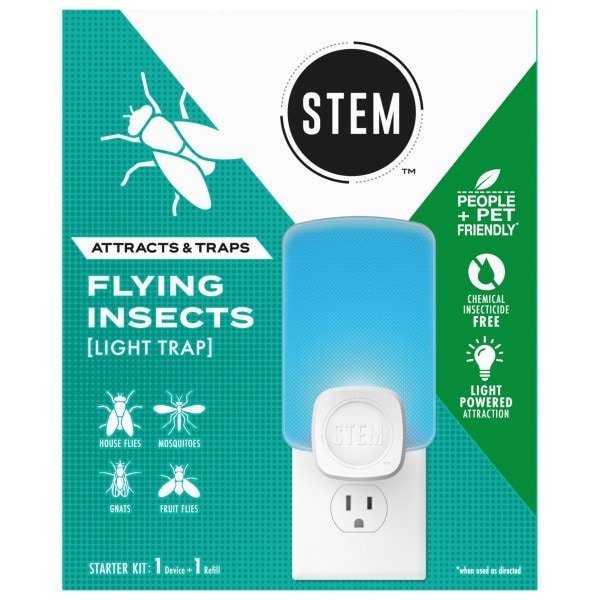 STEM Light Trap Starter Kit, Attracts and Traps Flying Insects