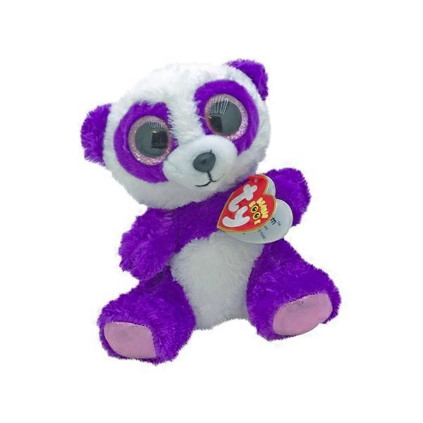Ty Beanie Boos Purple Panda Plush TY BEANIE BOO Boom Boom Panda