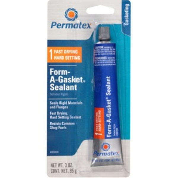 Permatex 80008 No. 1 Fast Drying Hard Setting Form-A-Gasket Sealant
