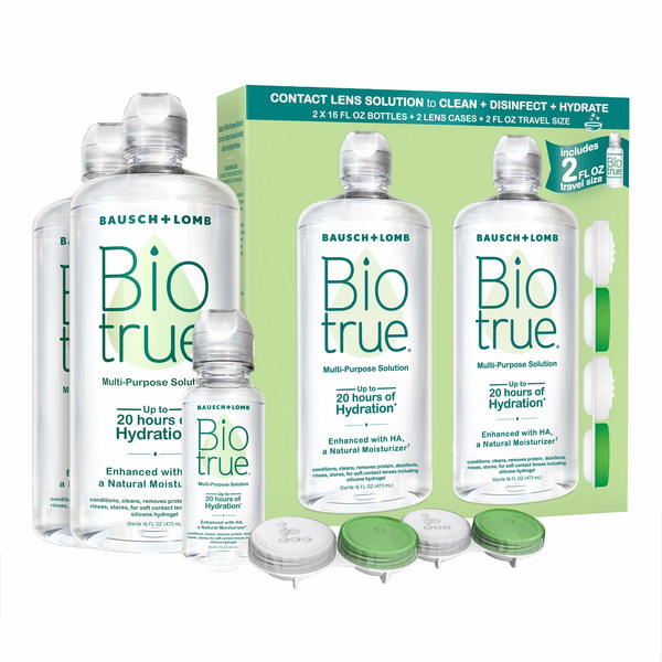 Biotrue Multi-Purpose Solution, 34 Ounces
