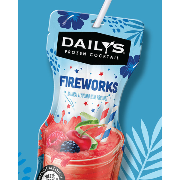 Daily's Daily's Fireworks Ready to Drink Frozen Cocktail, 10 Fl OZ