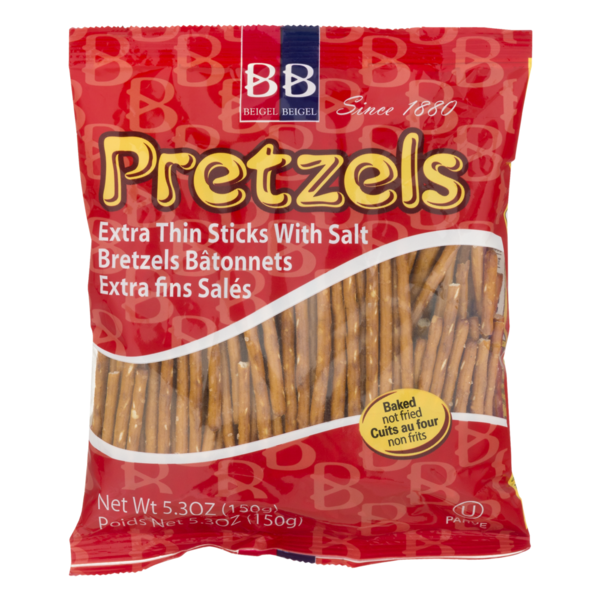 Bb Pretzels Extra Thin Sticks with Salt (5.3 oz) Instacart