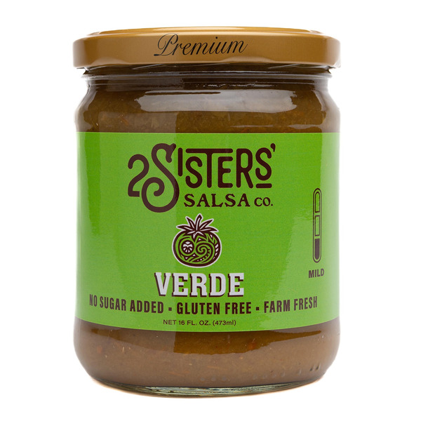 2 Sisters' Salsa Company Verde Premium Salsa