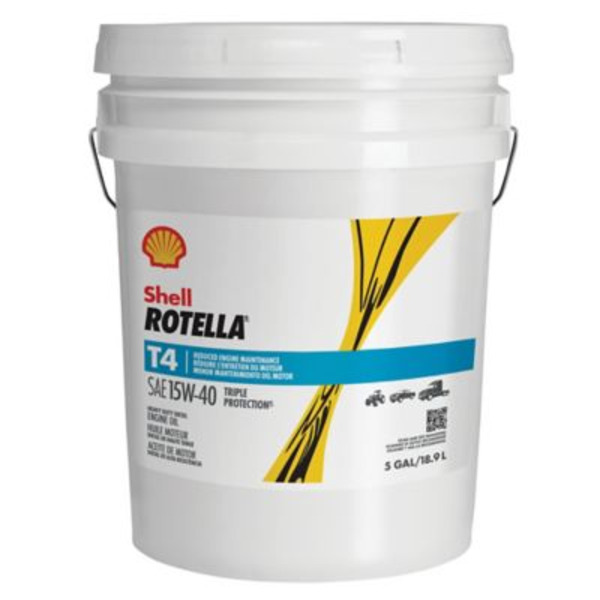 Shell Rotella 5 gal. 15W-40 T4 Motor Oil
