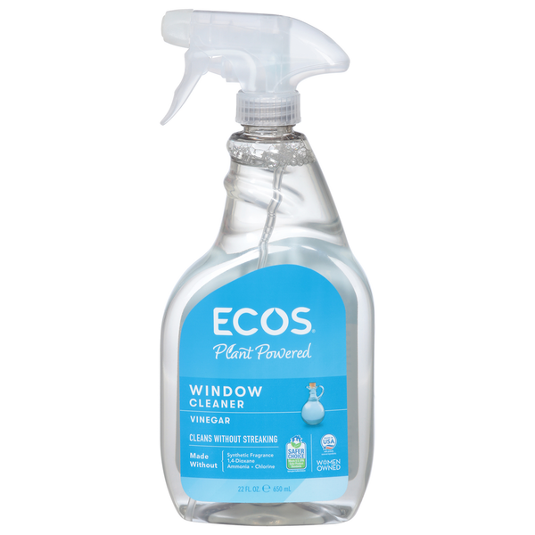 ECOS Glass + Window Cleaner