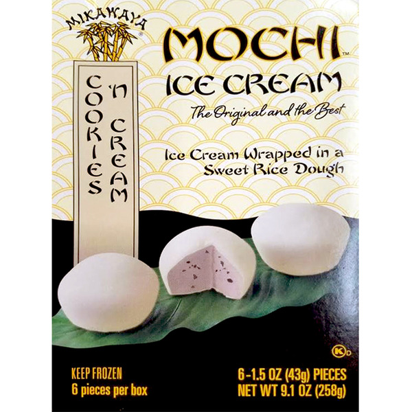 Mikawaya Mochi Ice Cream, Cookies 'n Cream