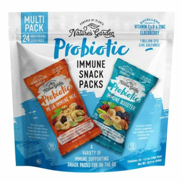 Nature s Garden Probiotic Immune Booster Variety Snack Packs Same